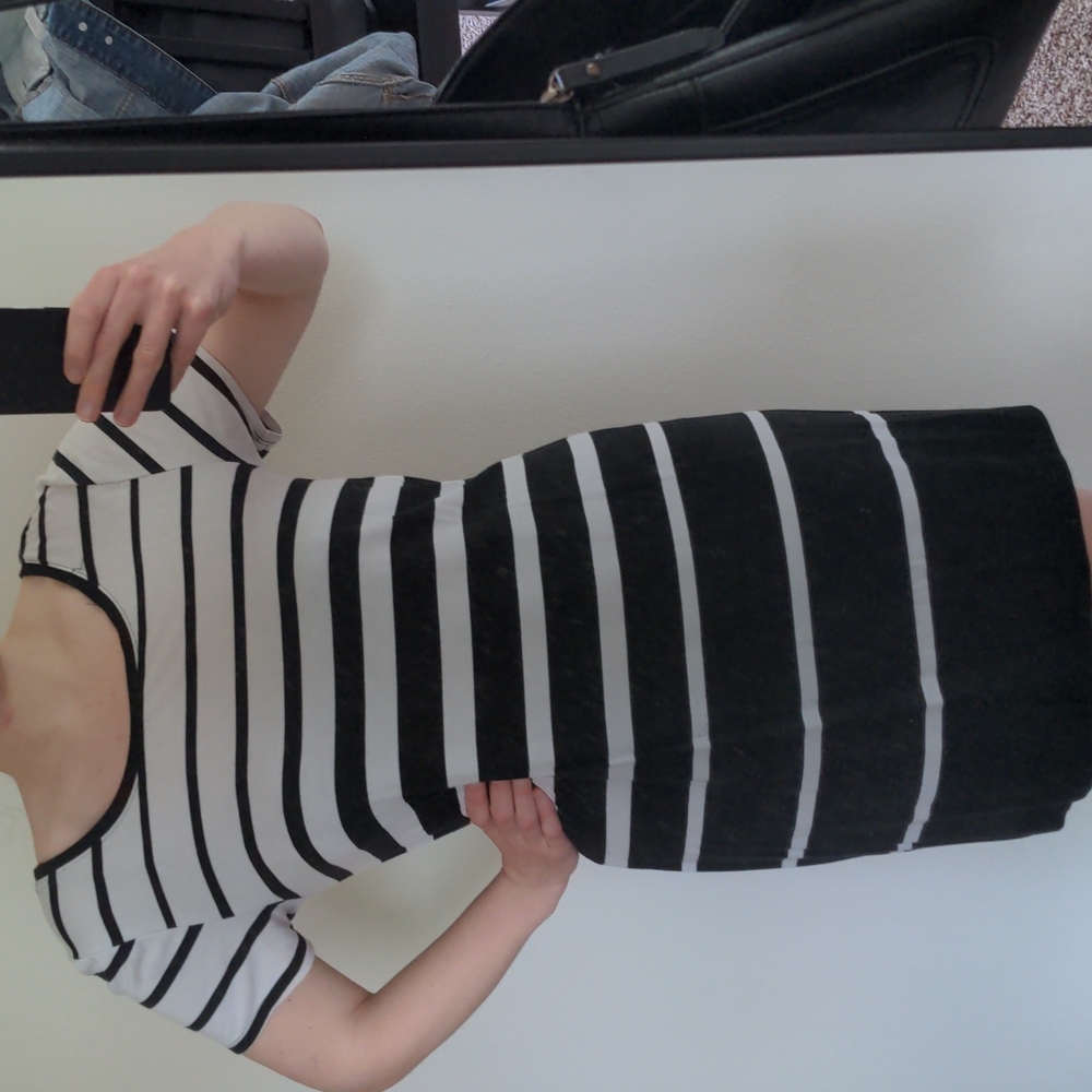 Striped Tshirt dress